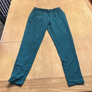 Teal outdoor voice sweats